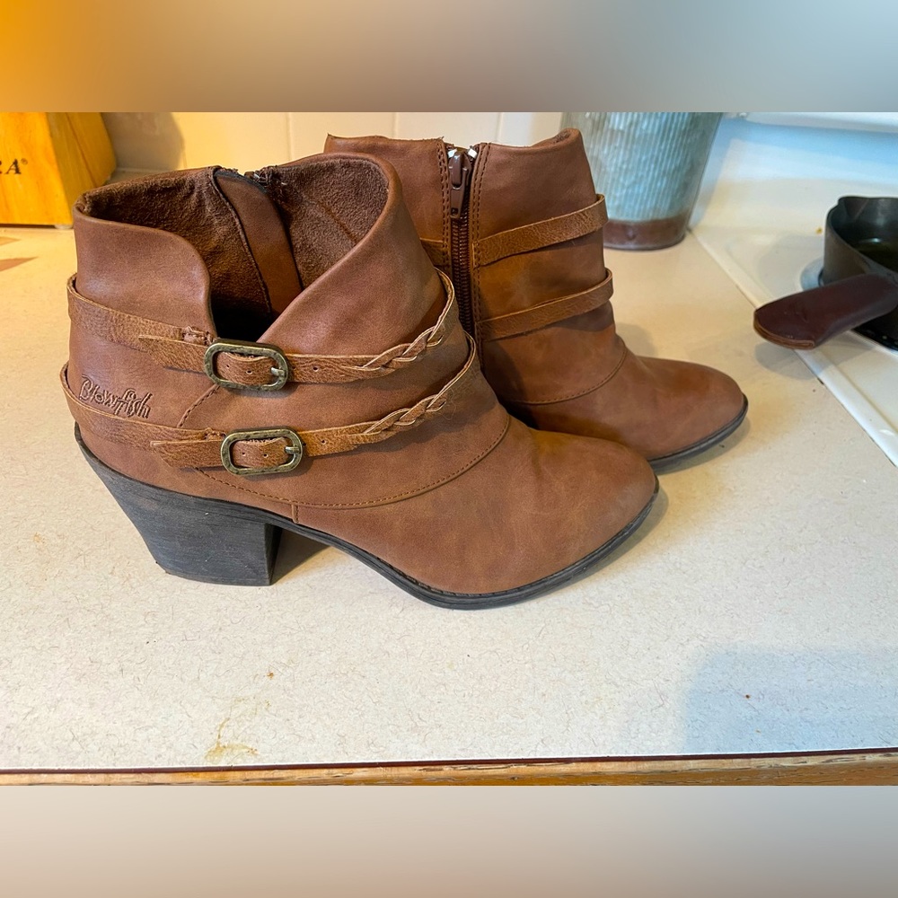 Blowfish Ankle Boot Booties Brown